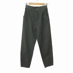 サマンサモスモス SM2 パンツ イージー コットン テーパード F グレー