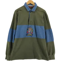 古着 70年代 ラルフローレン Ralph Lauren CHAPS チャップス 長袖 ポロシャツ メンズL相当 ヴィンテージ/eaa535321