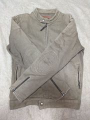 REDWING　綿100%　ジップアップジャケット　ライダースジャケット　Ｌサイズ　ベージュ