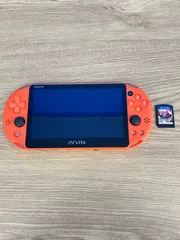 ☆【通電確認済】PS VITA PCH2000 オレンジ 戦国無双4Ⅱ【ゲーム機本体】【1】