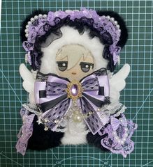 ぬい服 10cm ちびぐるみ おすわり 着せ替え服 パンダ服  着せ替え ぬいぐるみ服 ちびぐるみ にじぱぺっと いつぬい きぐるみ あんスタ  推しぬい 綿人形