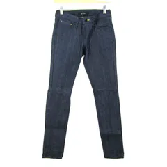 ジョンブル デニムパンツ ジーンズ ジーパン コットン100% スキニー ボトムス レディース SSサイズ ブルー Johnbull 【中古】