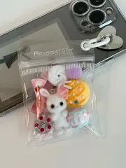 うさぎの デザート ポーチ キーリング