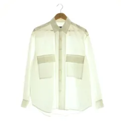 evan kinori エヴァンキノリ ヘンプ100％ 白シャツ ホワイトシャツ evan kinori エヴァンキノリ ヘンプ100％ 白シャツ ホワイト