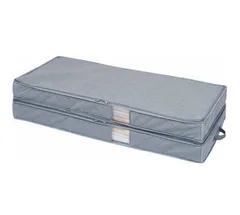 【割引クーポン】【新品】竹炭着物収納ケース 2層式 コジット 着物一式 分けて 収納 着物 2〜3枚 着物 収納ケース 浴衣 収納 衣裳ケース 収納袋 押入れ収納 竹炭 消臭 通気性 衣替え ゆかた 和装 和服 小物 夏物 冬物