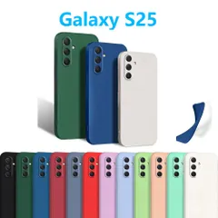 Galaxy S25 ケース シリコン 保護ケース ハードケース 衝撃吸収 人気 ストラップホール おすすめ ギャラクシー エストゥエンティファイブ 防滑 軽量 SC-51F SCG31 SM-S931Z シンプル ソフトTPUスマホカバーのサムネイル