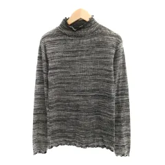 アパートバイローリーズ apart by lowrys カットソー 長袖 ハイネック 総柄 F 黒 ブラック /SM28のサムネイル