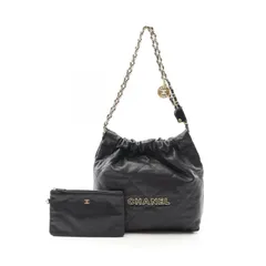 シャネル CHANEL ショルダーバッグ マトラッセ シャネル22 スモール AS3260 ブラック カーフ（牛革） CHANEL22 マトラッセ チェーンショルダー レディース Used Aのサムネイル