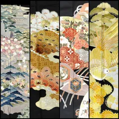 最終値下げ 色留袖 京友禅 袷 黄緑色 ちりめん 鶴 竹 菊 金駒刺繍 美品 色留袖 京友禅 袷 黄緑色 ちりめん 鶴 竹 菊 金駒刺繍 美品