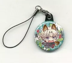 【中古】ストラップ(キャラクター) [単品]猪口渉 缶バッジストラップ 「PSPソフト 月影の鎖 -狂爛モラトリアム- TAKUYO豪華版」 同梱特典