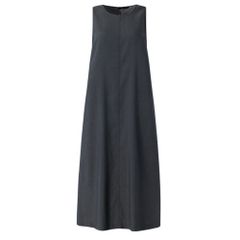 ☆ ブラック ☆ Mサイズ ☆ ロングデニムワンピース ノースリーブ ワンピース ロング レディース デニムワンピース ワンピ きれいめ おしゃれ ジャンパースカート ロングワンピ ロングワンピース 春 夏 デニムワンピ ポケット付き 体型カバー
