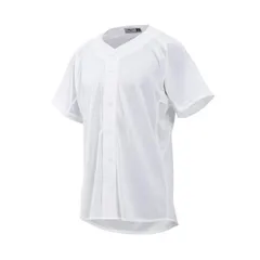 新品 [MIZUNO] ユニセックス 練習用シャツ オープンタイプ 01 野球ウェア 01:ホワイト