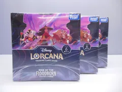 39▢ロルカナ フラッドボーンの渾沌 3BOXセット 未開封 KM0421-3 Amazon.co.jp: 【未開封BOX】 ディズニー ロルカナ TCG フラッド