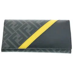 本日限定！！お値下げいたします！Fendi FFロゴ 長財布 ブラック/イエロー FENDI（財布 ・ イエロー/黄色系）のフリマアイテム一覧