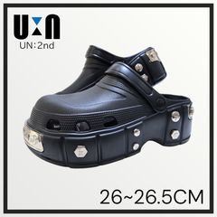 さん　厚底スニーカー デカダット タイヤ ディフェンダー　ブラック２７cm ダットスニーカー バウンサー タイプ ディフェンダー タイプ