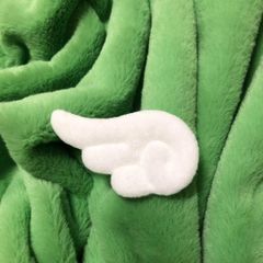 ✅緑　みどり　即決可　160×50㎝　ぬい服　ファー生地　ハンドメイド　あんスタ