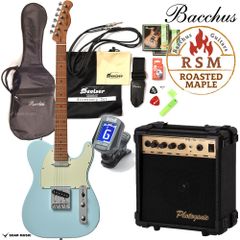 Bacchus バッカス BTE-1-RSM/M PTL-SOB エレキギター 初心者セット ローステッドメイプル ネック 採用 テレキャスター タイプ ユニバース シリーズ エレキ BTE1 RSM 入門