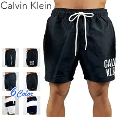 【新品】カルバンクライン 水着 メンズ Calvin Klein サーフパンツ ロゴ 海パン ボードショーツ スイムウェア メンズ