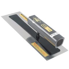 金長 シゴキ鏝本焼０．５黒塗角柄 270MM