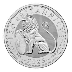 2025年 イギリス 2ポンド 銀貨 ライオン＆イーグル 1オンス - メルカリ