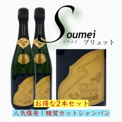 K2 ソウメイ シャンパン ブリュット 1本 750ml 新品 未開栓 糖質オフ
