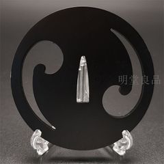 BK0130　日本刀装具　刀鍔　透し　鉄地　透　鍔　刀剣美術　重量：約142G