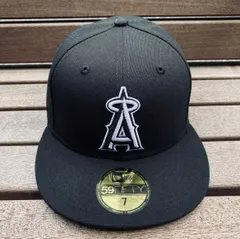 59FIFTY ニューエラ Newera ロサンゼルス エンゼルス LA Angels ブラックエディション MLB