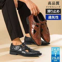 ビジネスシューズ メンズ メッシュシューズ PUレザーサンダル ビジネスシューズ 革靴 ファッション カジュアル アウトドア コンフォート ウォーキング 通気性抜 zzr06303285a77b