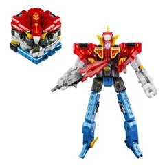 新品 52TOYS BEASTBOX(ビーストボックス) 1/4 SQUAD SACREDPOWER ROBO「四等分戦隊：霊力ロボ」変形合体ロボ 変形フィギュア おもちゃ レトロ 戦隊ロボ トランスフォーム 塗装済み 超可動 アクションフィギュア 動物 メカ