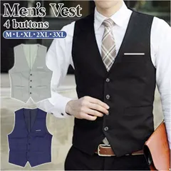 ☆ XLサイズ ☆ ベスト 4ボタン pmymj420 フォーマル ベスト メンズ スーツベスト スーツジレ ジレ スリム チョッキ 上品 かっこいい 大きいサイズ スーツ 4ボタン ビジネス カジュアル おしゃれ 結婚式 パーティー