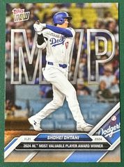 大谷翔平 2024 TOPPS NOW MVP トレーディングカード