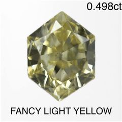 【新品】FANCY LIGHT YELLOW ダイヤモンドルース