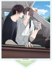 【中古】アクリルスタンド・アクリルパネル 03.墨乃雪＆敦賀照道(公式イラスト) アクリルスタンド 「マスク男子は恋したくないのに」