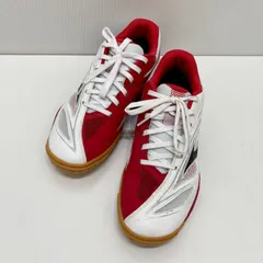MIZUNO ミズノ 卓球 シューズ ウエーブメダル 6 81GA191509 27.5cm レッド/ホワイト