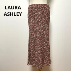LAURA ASHLEY ローラアシュレイ ロングスカート 11 腰ゴム 総柄