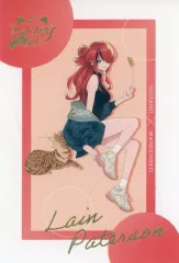 【中古】ポストカード レイン・パターソン 箔押しポストカード 「バーチャルYouTuber にじさんじ×カラオケまねきねこ ～Holiday with cat～」 スペシャルドリンク注文特典