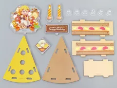 【中古】アクリルスタンド・アクリルパネル 我妻善逸 アクリルスタンド 「鬼滅の刃×ufotable Cafe×マチ★アソビCAFE 我妻善逸 誕生祭2023」