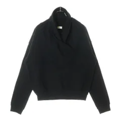 SAINT LAURENT PARIS (サンローランパリ) 23AW Shawl Neck Sweatshirt ショールネック スウェットトレーナー ブラック 755059 Y36SWのサムネイル