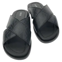 Dior Warp サンダル《Warped Cannage》黒 Dior Warp サンダル《Warped Cannage》黒