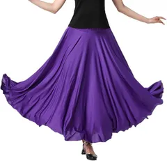 新品　パニエ　社交ダンス　ラベンダー　紫　パーティ　スカート　1283　ワルツ 社交ダンス 衣装 スタンダード スカート パニエ ペチコート パーティー