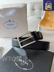 【今日特価】Prada プラダ レザーベルト-1
