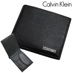 カルバンクライン CK 二つ折り財布 ウォレット レザー 31CK130009