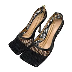 ボッテガべネタ　ハイヒール 未使用品 ボッテガヴェネタ BOTTEGA VENETA ストレッチ サンダル
