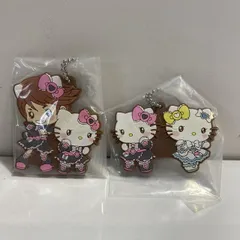 未開封 ハローキティ 2人はプリキュア コラボストラップ キーホルダー　(管理番号：O10519/G1-NC)