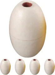 RYOTBASE ポリフロート 定置網 釣り具 捕具 浮き ブイ シーアンカー ボウル ボール アンカーロープ 浮子 漁具 釣具 ボート ウキ 係船ロープ 落下防止 15cm(白5個)