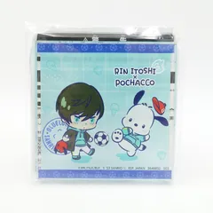 ブルーロック 糸師凛 ポチャッコ アクリルブロック  サンリオキャラクターズ コラボ 未使用 バンダイ プライズ