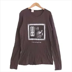 N.HOOLYWOOD エヌハリウッド 650E pieces プリント カットソー メンズ Tシャツ ダークブラウン系 S【中古】のサムネイル