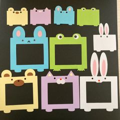 スクラップブッキング　写真　フレーム　5種　アルバム　メッセージカード　寄せ書き