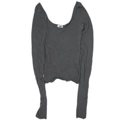 H BEAUTY&YOUTH エイチ ビューティーアンドユース 日本製 ベアテンジクラウンドネックカットソー 1612-248-5270 Free DK.GRAY 長袖 Tシャツ トップス g22688