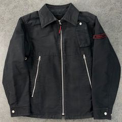 Honda Racing JUN MEN ホンダレーシング ジュンメン 別注 ジップアップ ジャケット ブルゾン ライナー付き 内側フリース ブラック 黒 メンズ